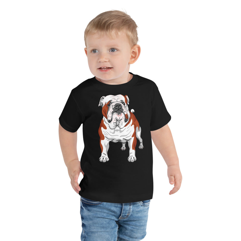 Cute English Bulldog Dog, T-shirts, No. 0197