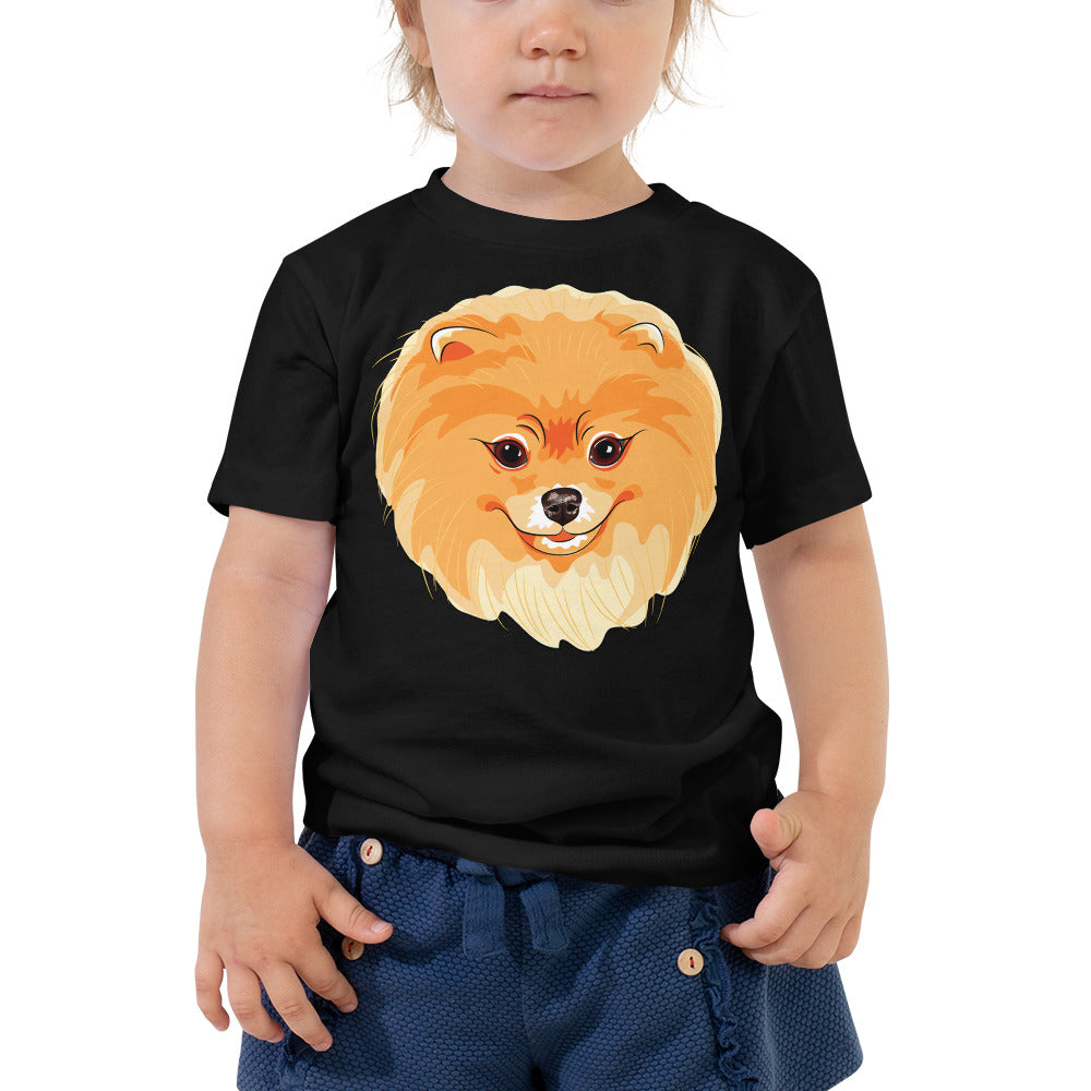 Cute Pomeranian Dog, T-shirts, No. 0220