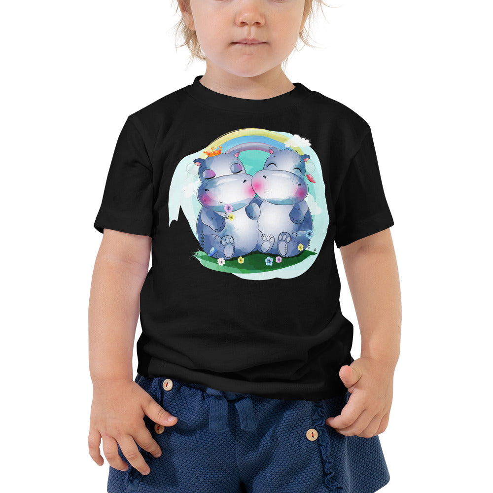 Cute Little Hippos, T-shirts, No. 0097