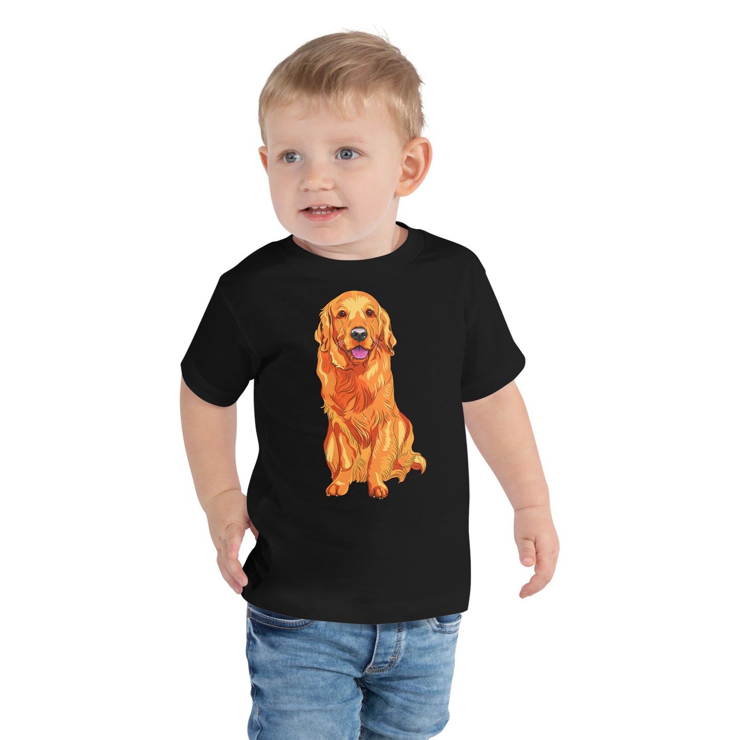 Cool Golden Retriever Dog T-shirt, No. 0581