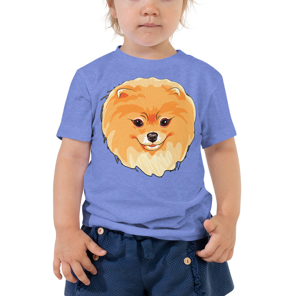 Cute Pomeranian Dog, T-shirts, No. 0220