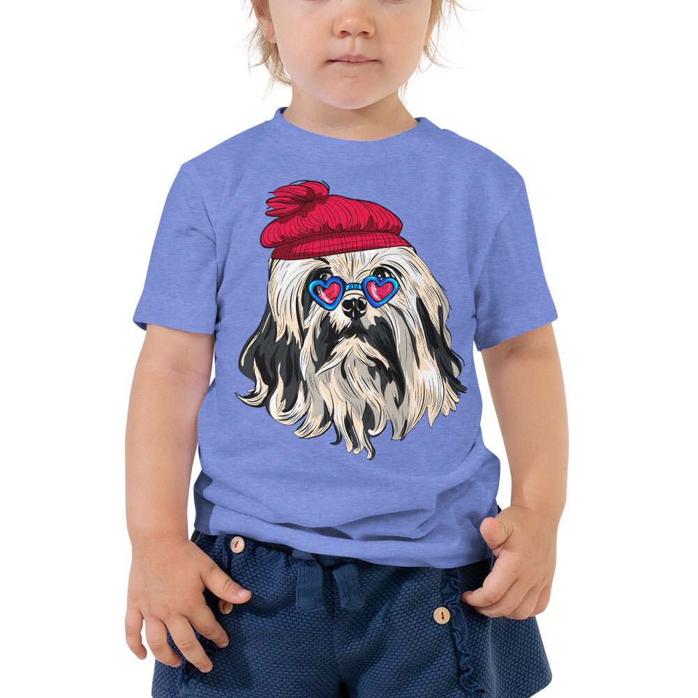 Cute Lowchen Dog, T-shirts, No. 0598