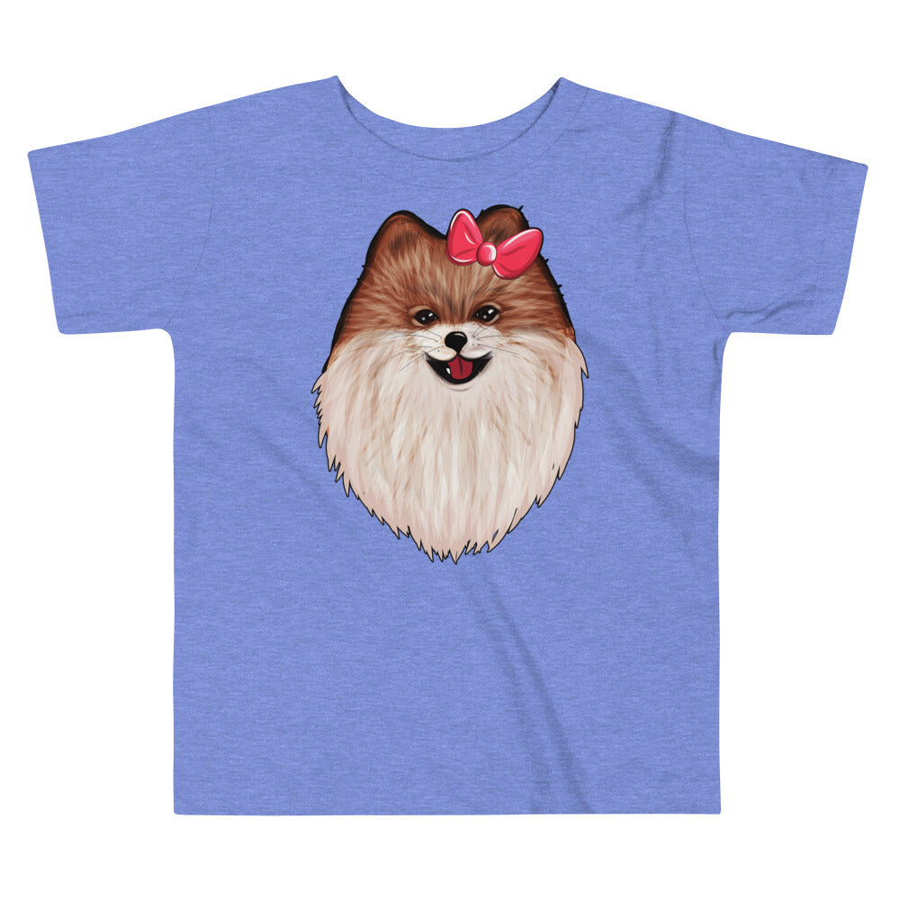 Cute Lovely Pomeranian Dog, T-shirts, No. 0597