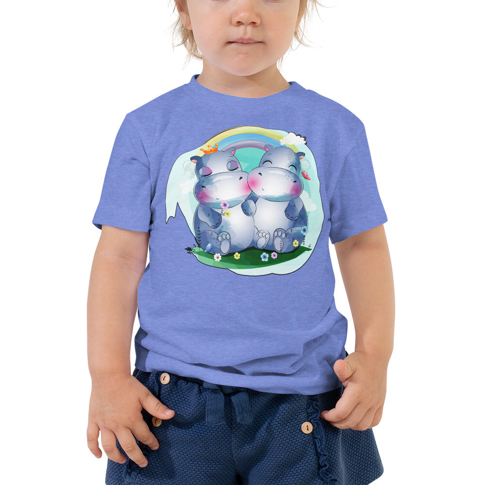 Cute Little Hippos, T-shirts, No. 0097