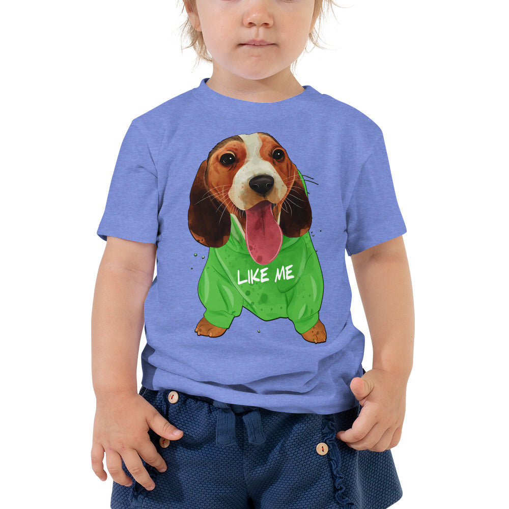 Cute Beagle Puppy Dog T-shirt, No. 0280