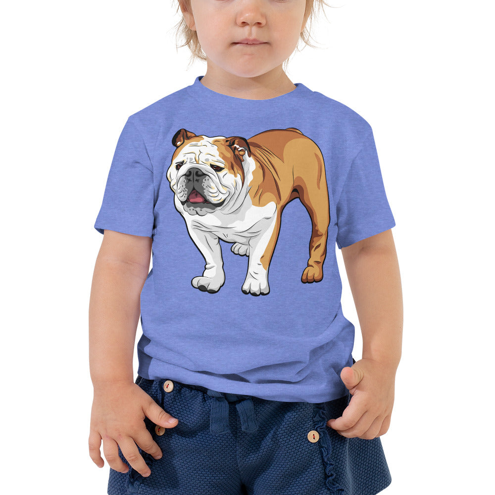 Cool English Bulldog Dog T-shirt, No. 0129