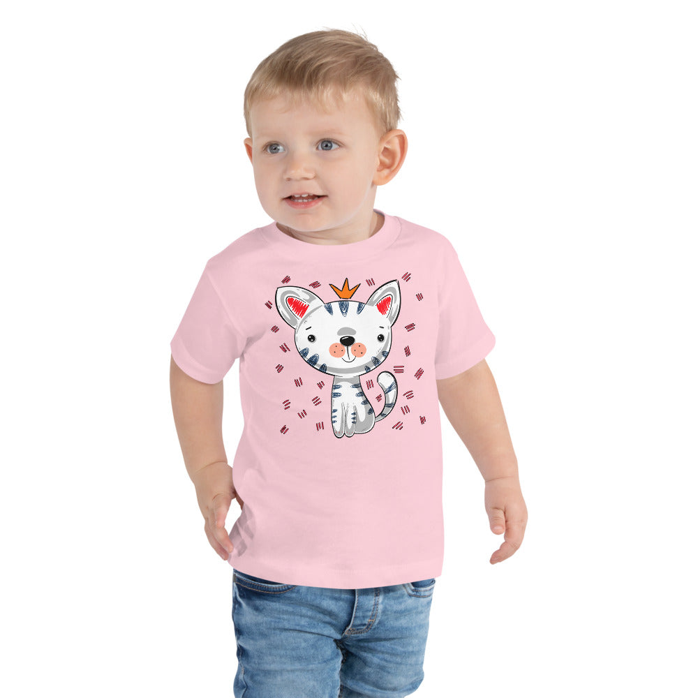 Cute King Cat, T-shirts, No. 0305