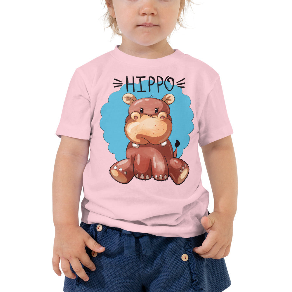 Cute Hippo, T-shirts, No. 0304