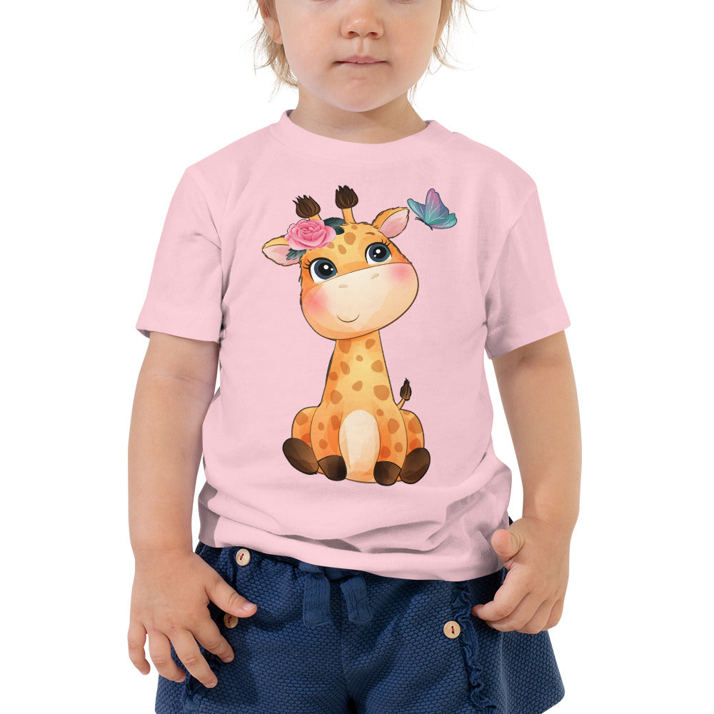 Cute Giraffe, T-shirts, No. 0030