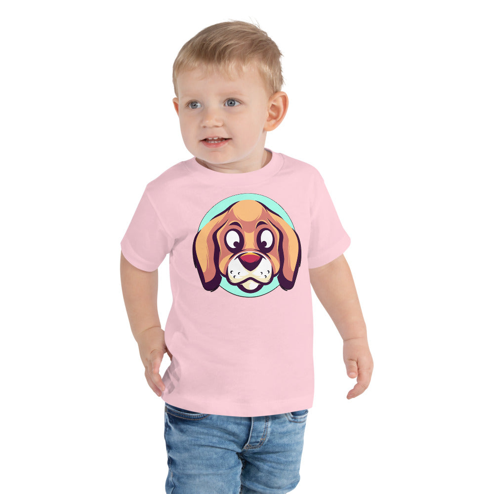 Cute Dog Head, T-shirts, No. 0189