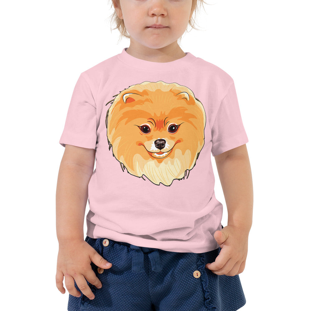 Cute Pomeranian Dog, T-shirts, No. 0220