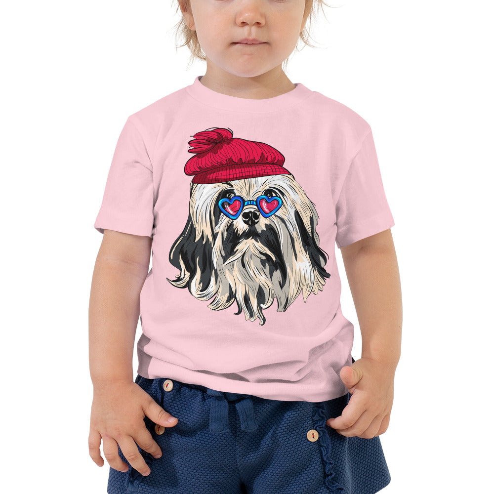 Cute Lowchen Dog, T-shirts, No. 0598