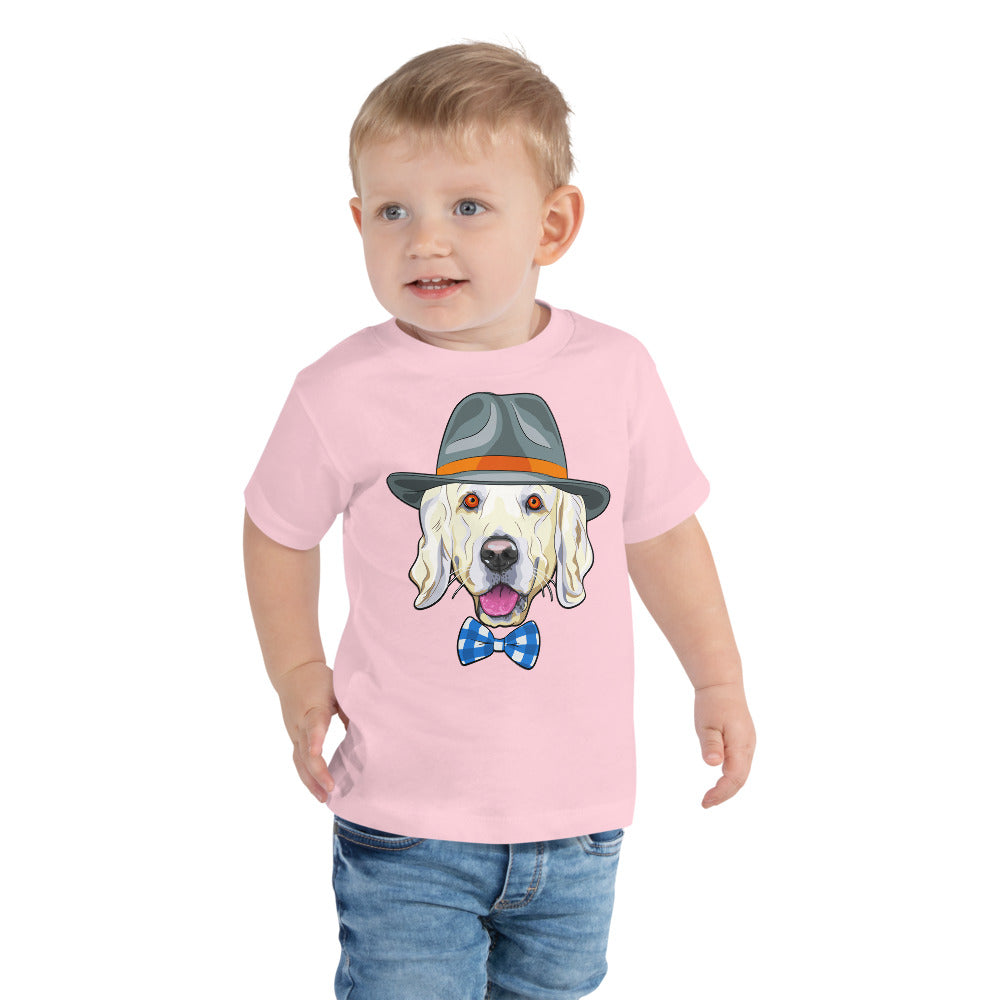 Elegant Golden Retriever Dog, T-shirts, No. 0242