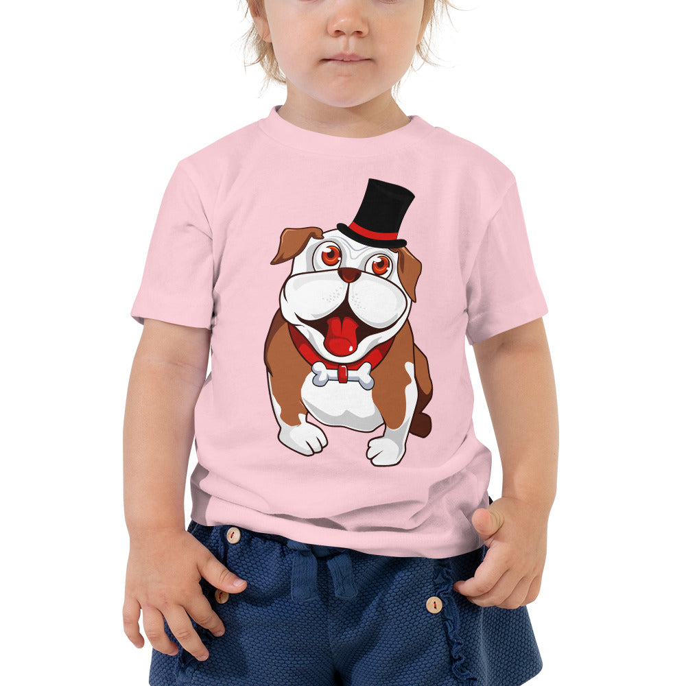 Elegant Funny Bulldog Dog, T-shirts, No. 0240