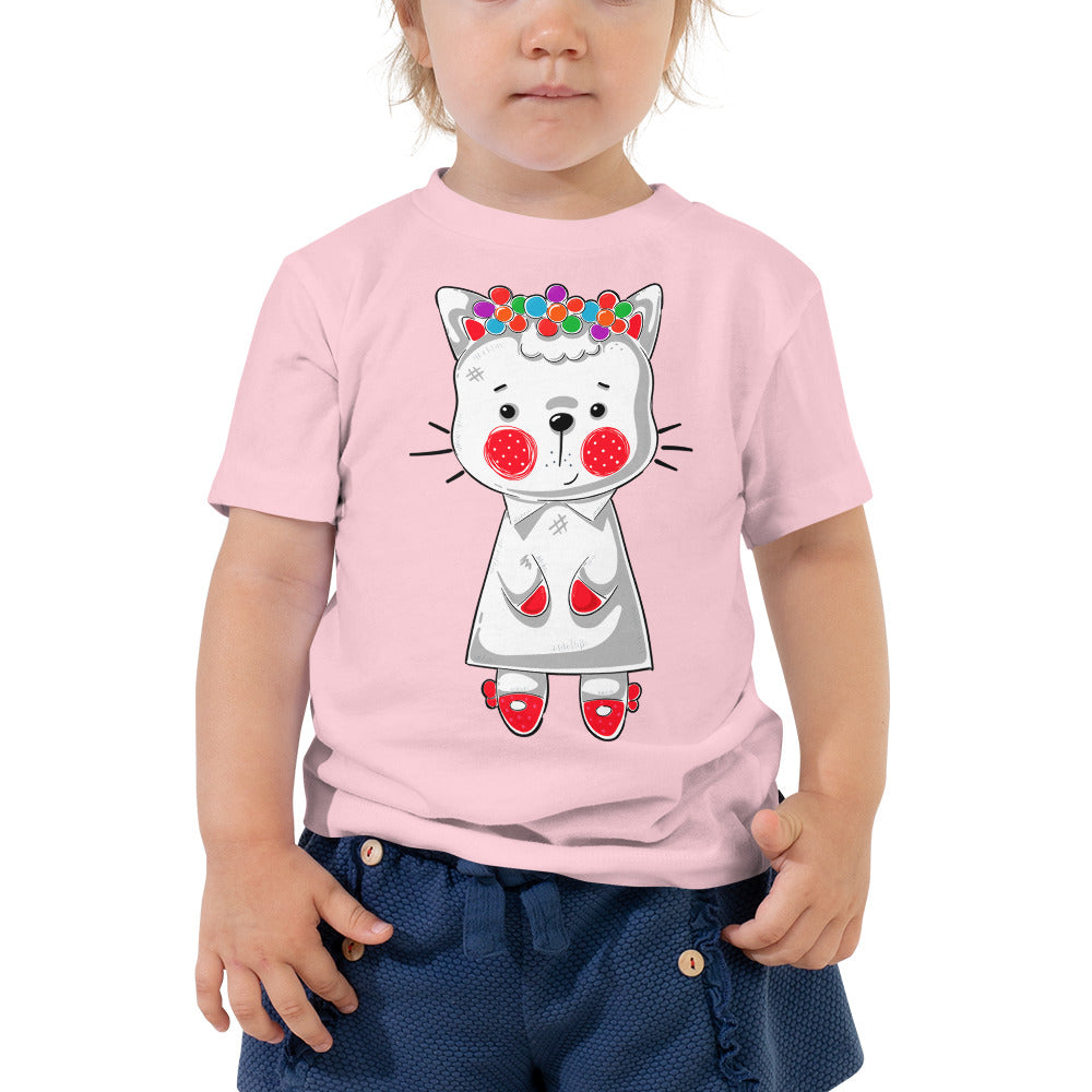 Cute Baby Kitty Cat T-shirt, No. 0276