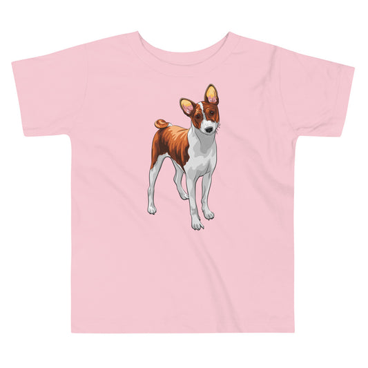 Cute Basenji Dog T-shirt, No. 0149