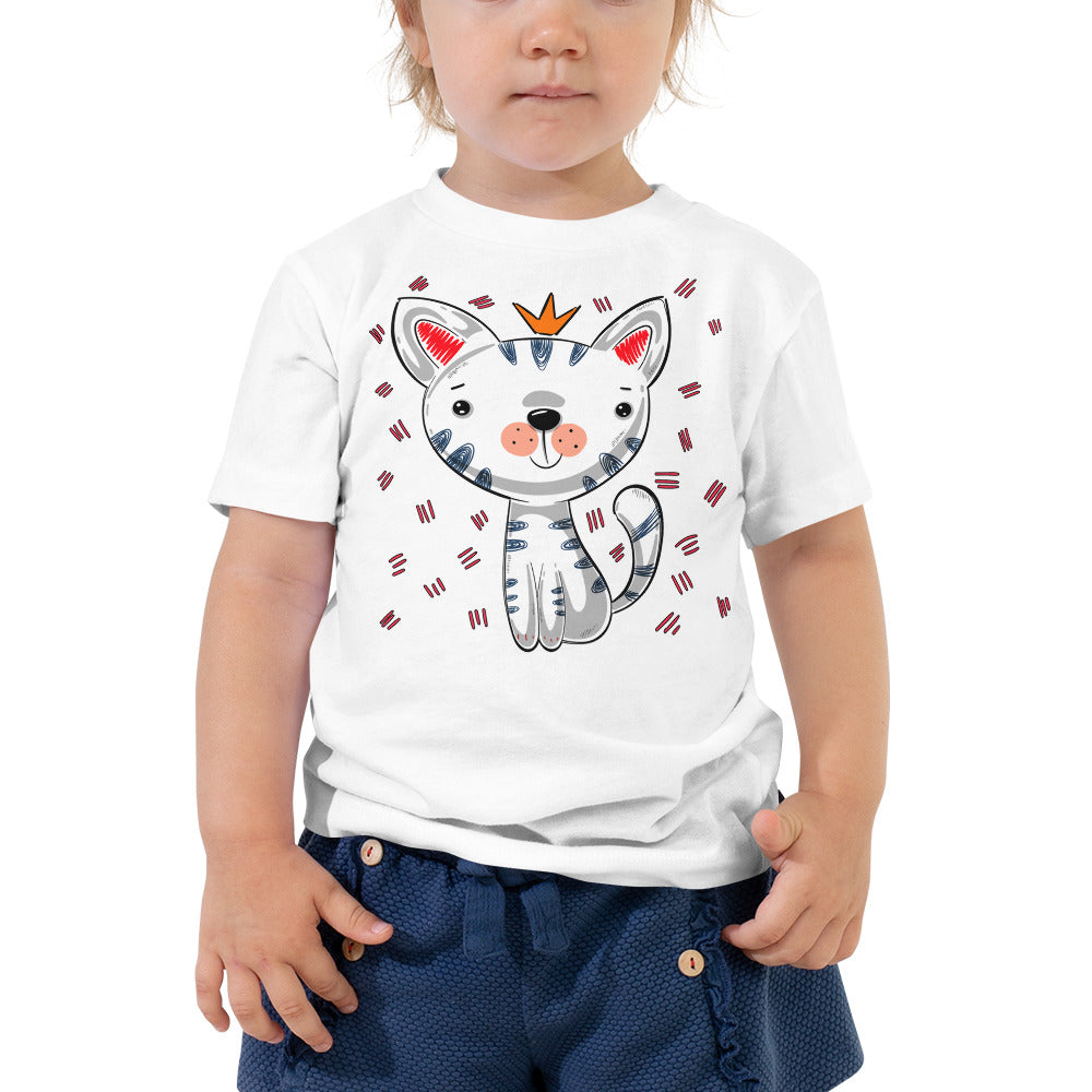 Cute King Cat, T-shirts, No. 0305
