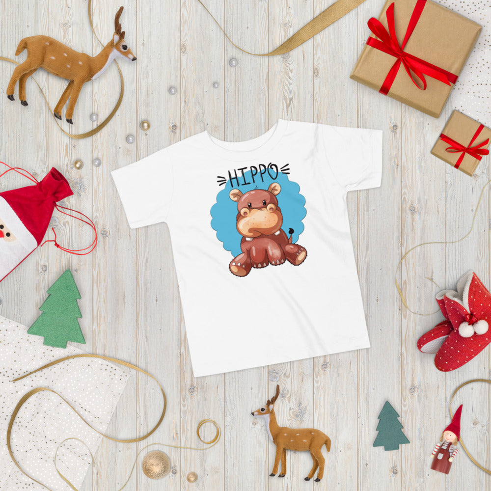 Cute Hippo, T-shirts, No. 0304