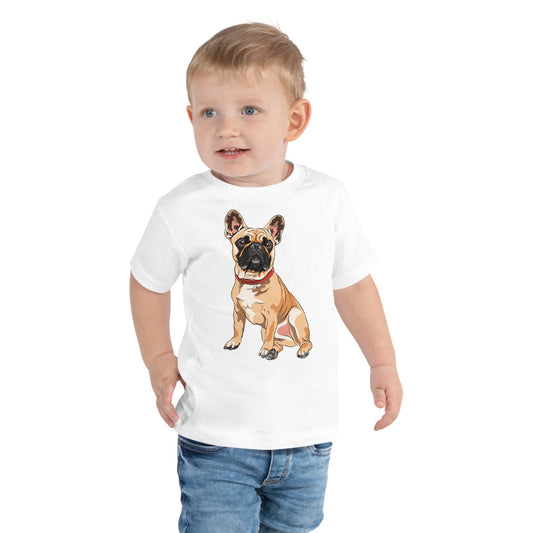 Cute French Bulldog Dog, T-shirts, No. 0199