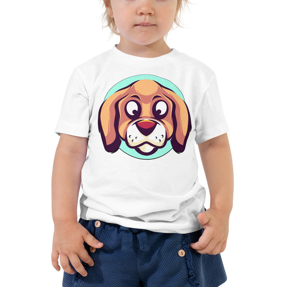 Cute Dog Head, T-shirts, No. 0189