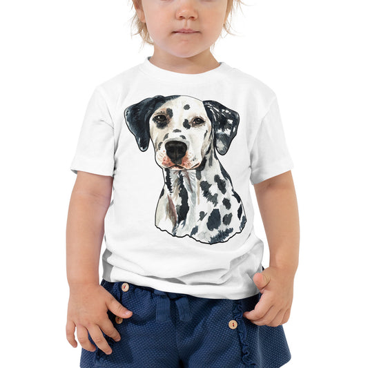 Cute Dalmatian Dog Portrait, Bodysuits, No. 0592