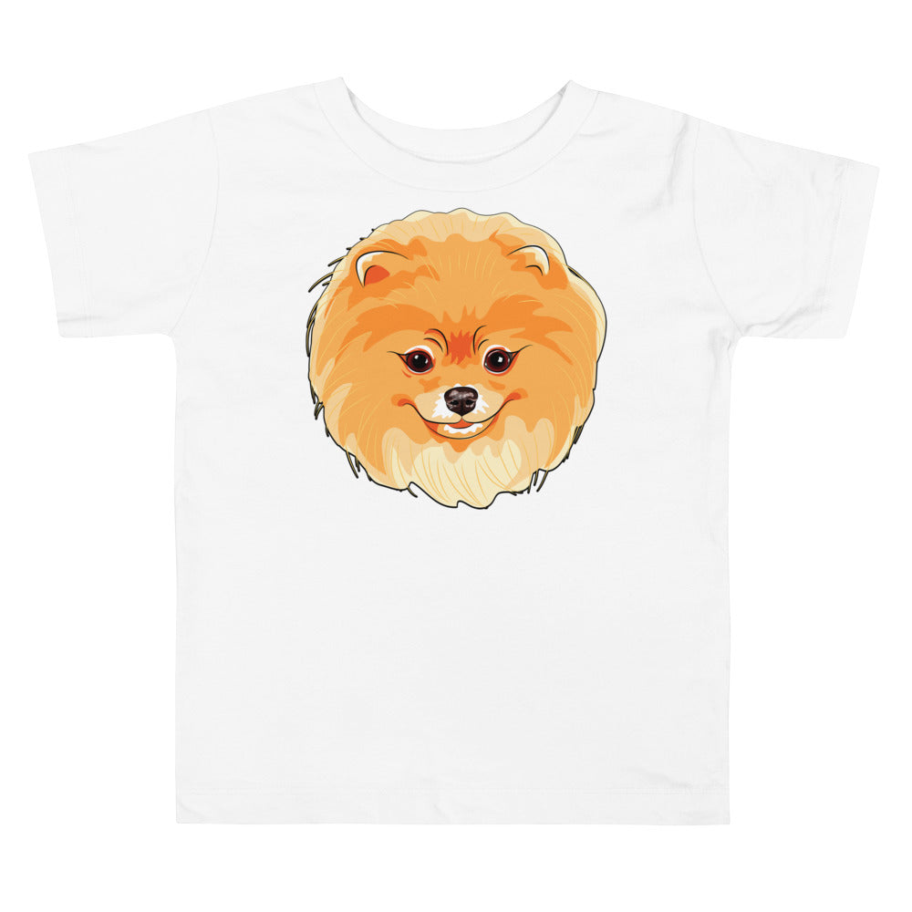 Cute Pomeranian Dog, T-shirts, No. 0220