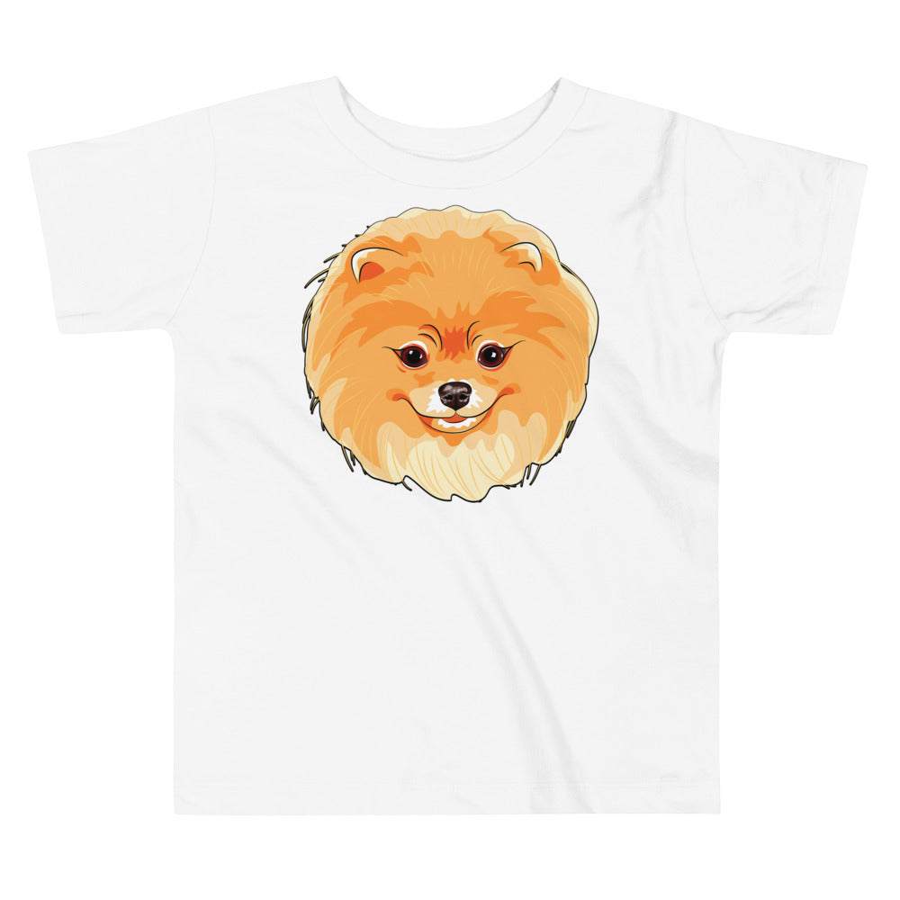 Cute Pomeranian Dog, T-shirts, No. 0220