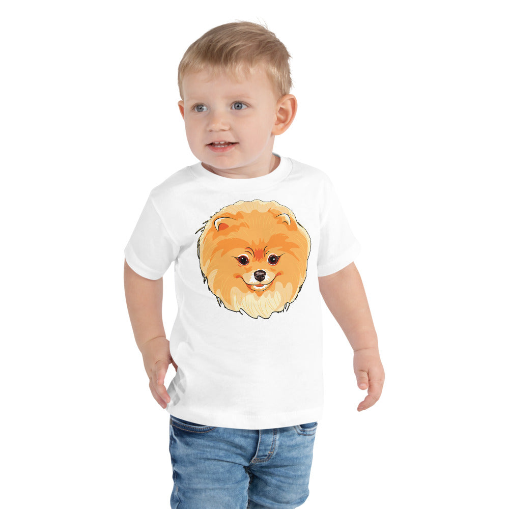 Cute Pomeranian Dog, T-shirts, No. 0220