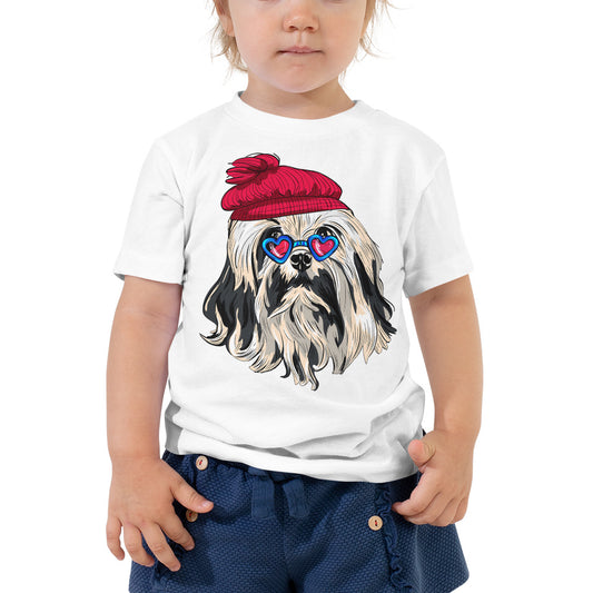 Cute Lowchen Dog, T-shirts, No. 0598