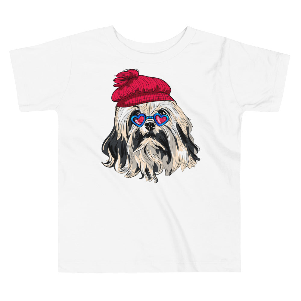 Cute Lowchen Dog, T-shirts, No. 0598