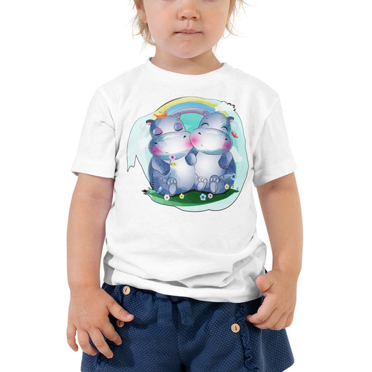 Cute Little Hippos, T-shirts, No. 0097