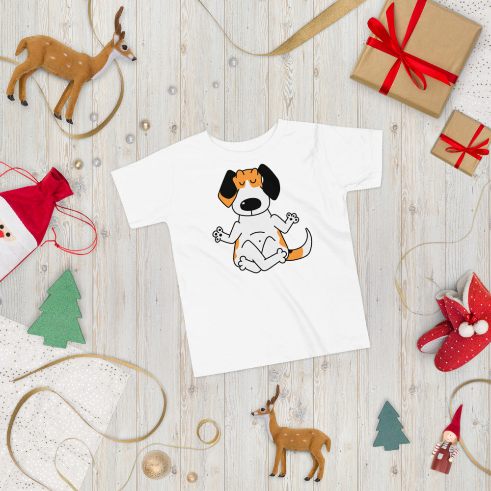 Funny Beagle Dog Practice Yoga, T-shirts, No. 0247