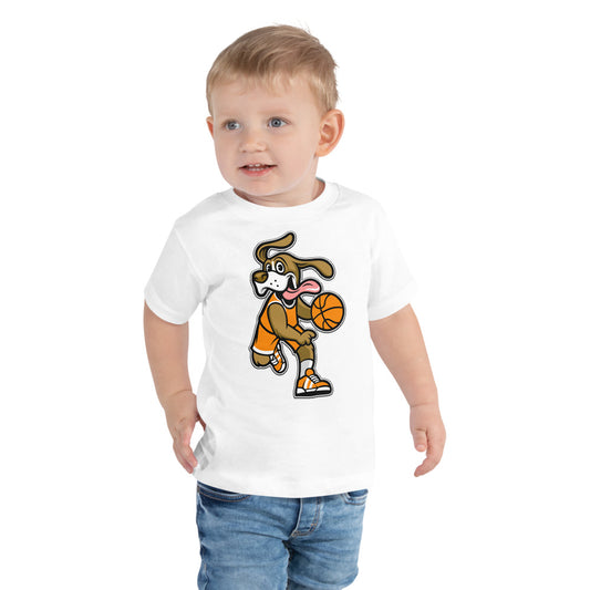 Funny Beagle Dog Playing Basketball, T-shirts, No. 0246