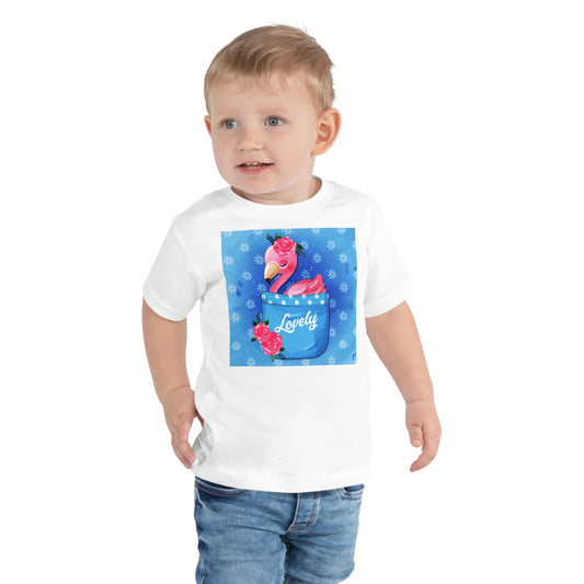 Flamingo Inside Pocket, T-shirts, No. 0394