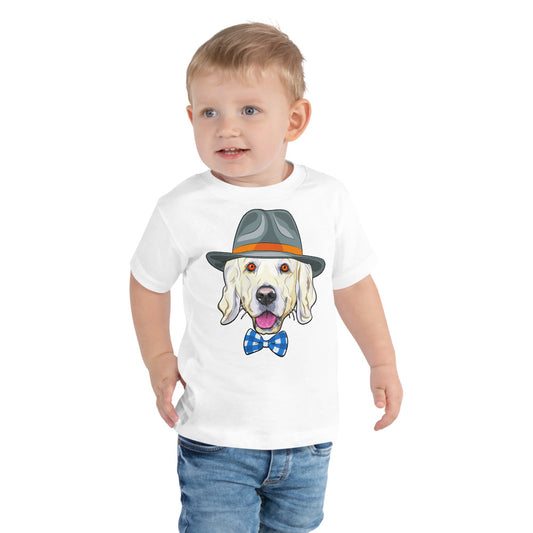 Elegant Golden Retriever Dog, T-shirts, No. 0242