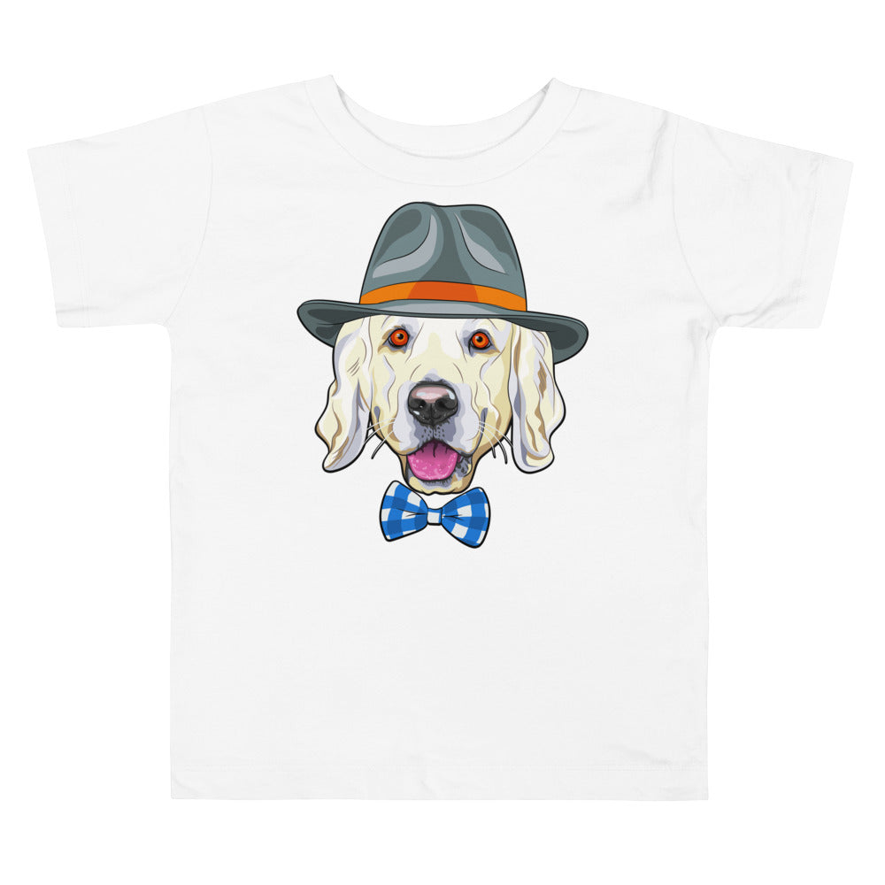 Elegant Golden Retriever Dog, T-shirts, No. 0242