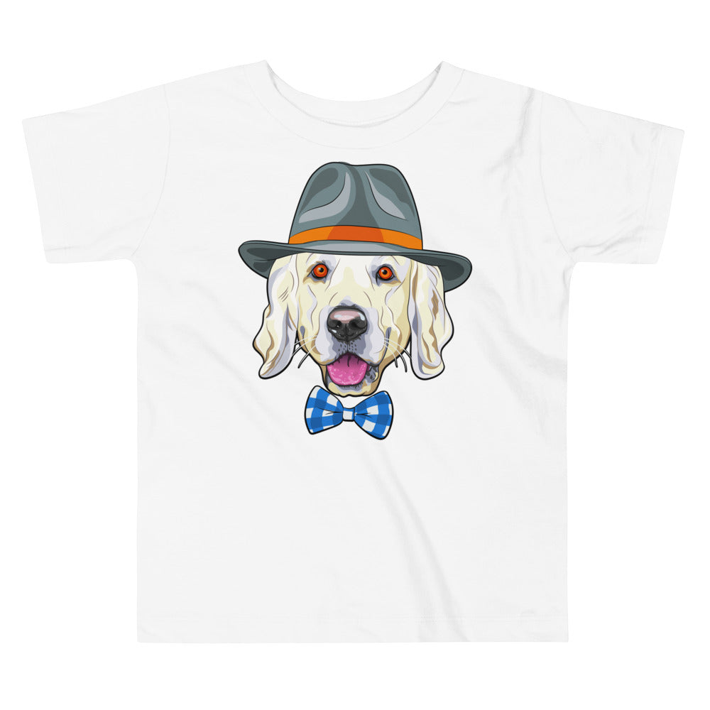 Elegant Golden Retriever Dog, T-shirts, No. 0242