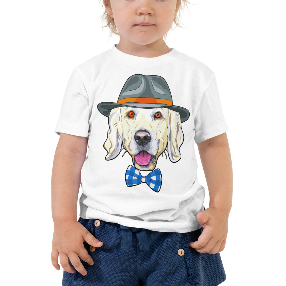 Elegant Golden Retriever Dog, T-shirts, No. 0242