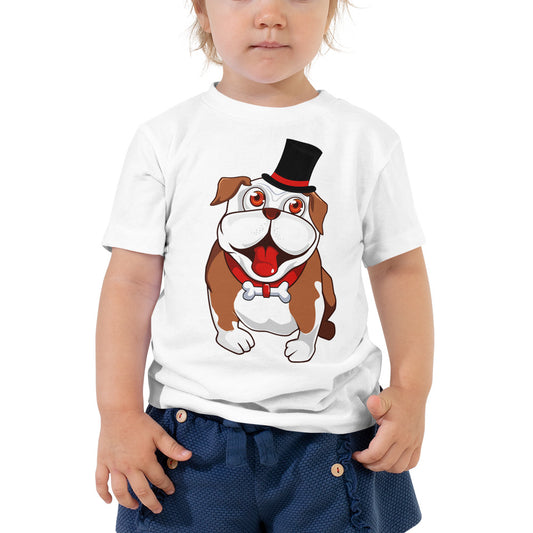 Elegant Funny Bulldog Dog, T-shirts, No. 0240