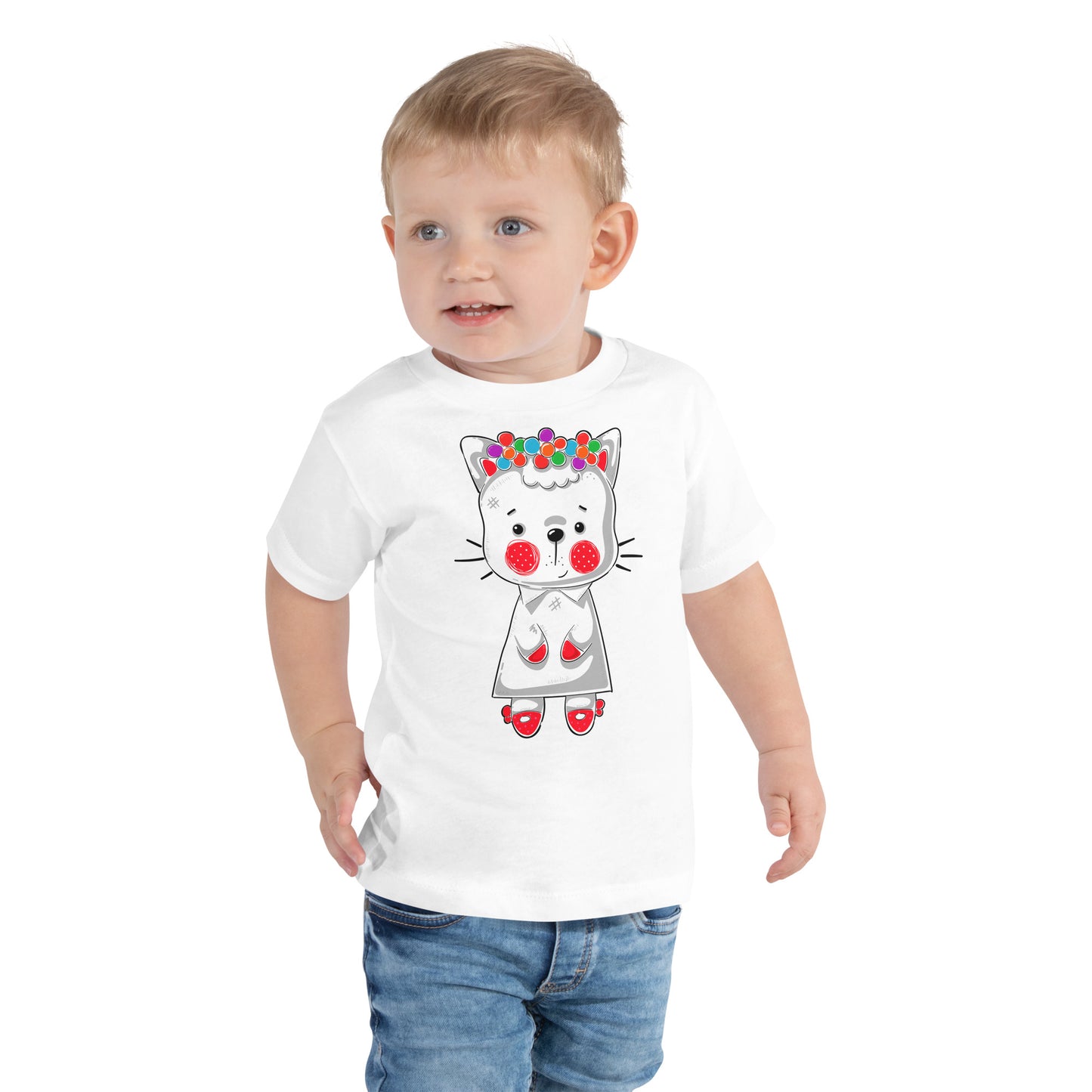 Cute Baby Kitty Cat T-shirt, No. 0276