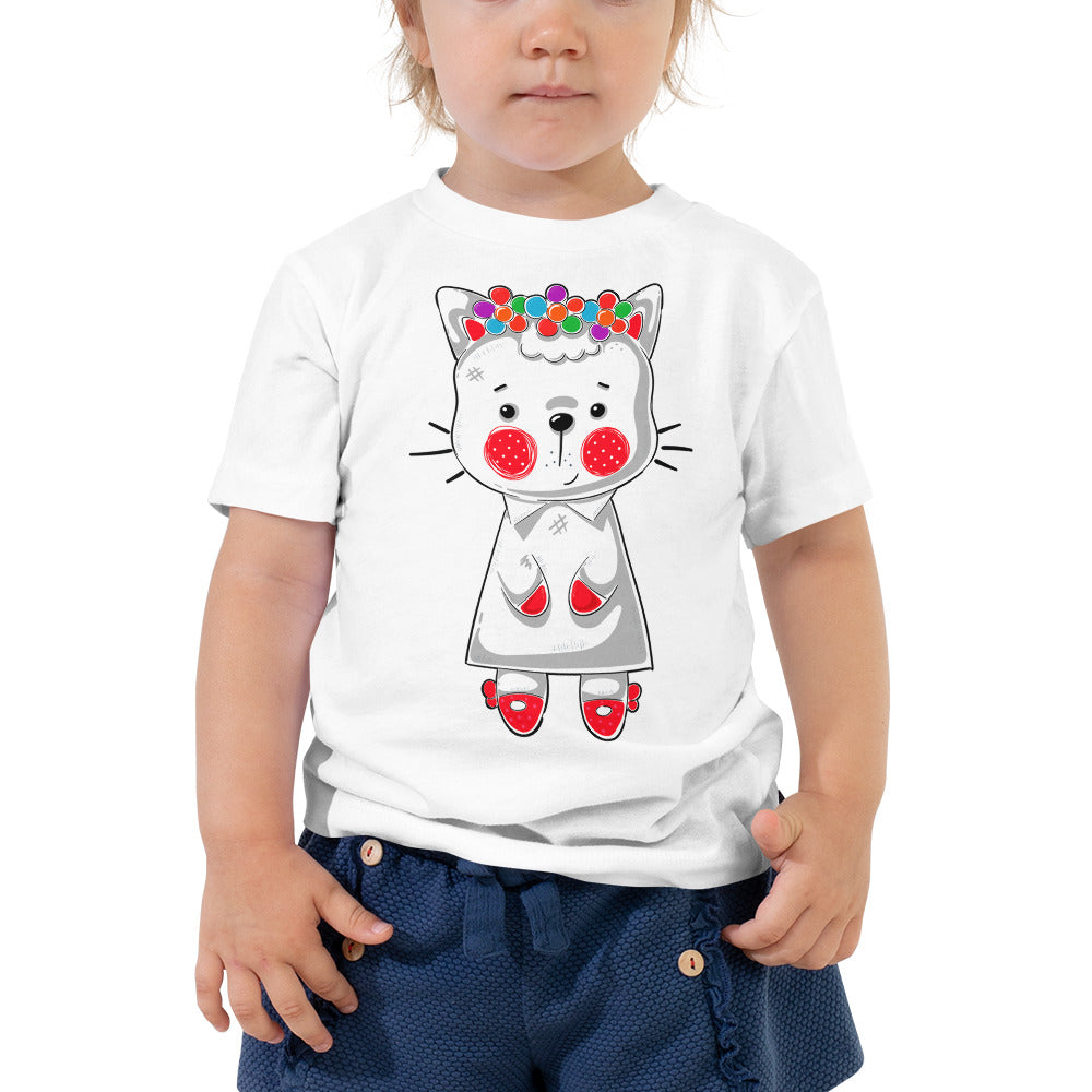 Cute Baby Kitty Cat T-shirt, No. 0276