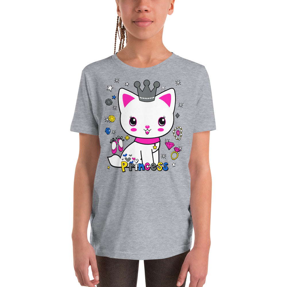 Funny Princess Cat, T-shirts, No. 0515