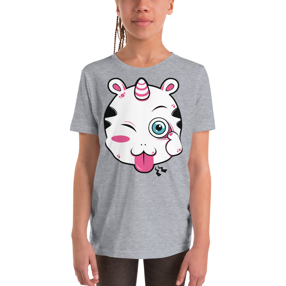 Comic Unicorn Face T-shirt, No. 0053