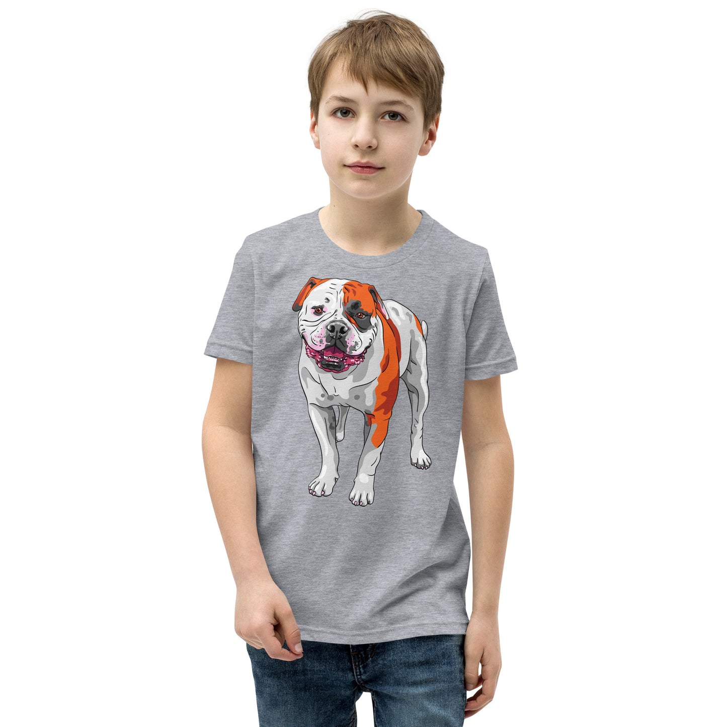 Cool American Bulldog Dog T-shirt, No. 0116