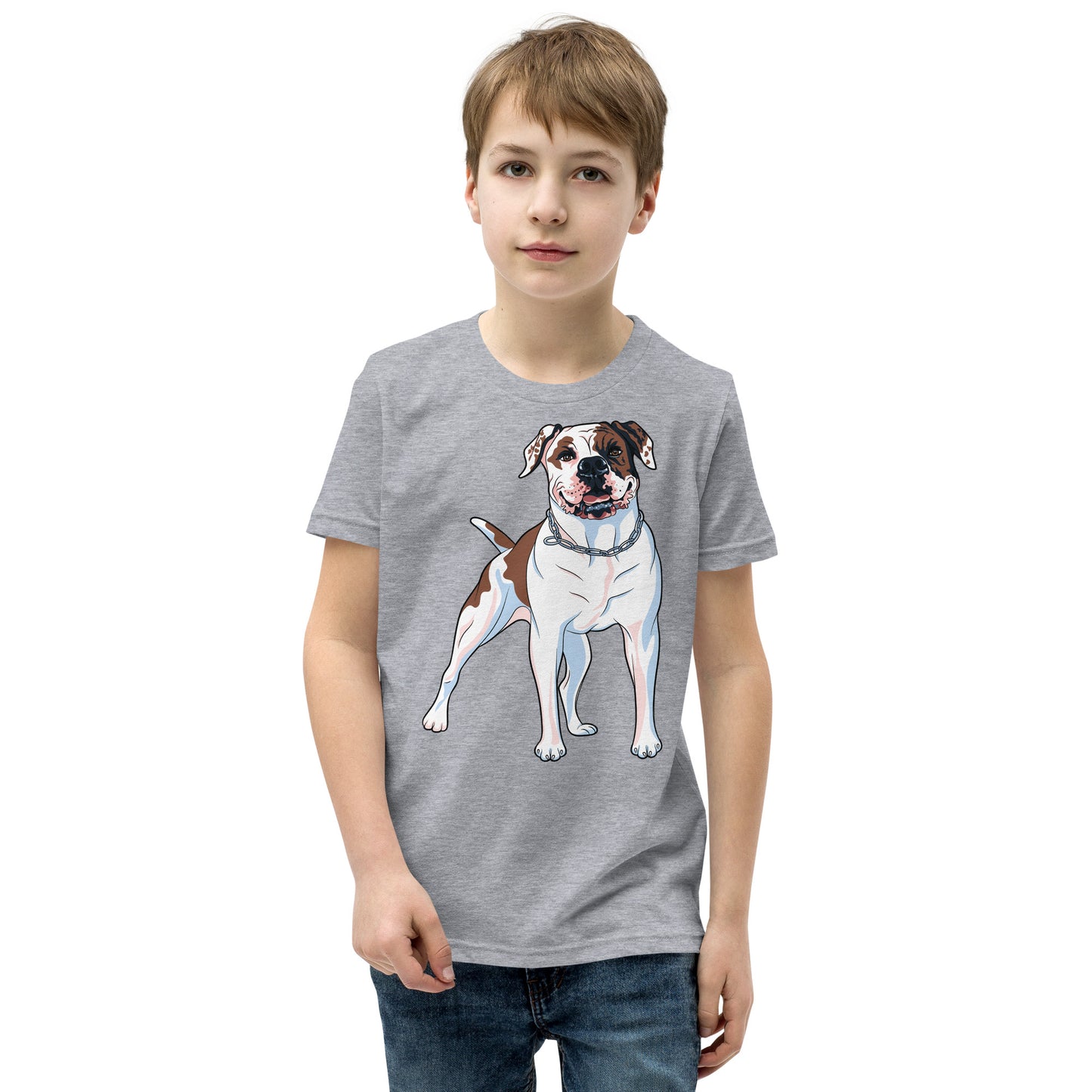 Cool American Bulldog Dog T-shirt, No. 0117