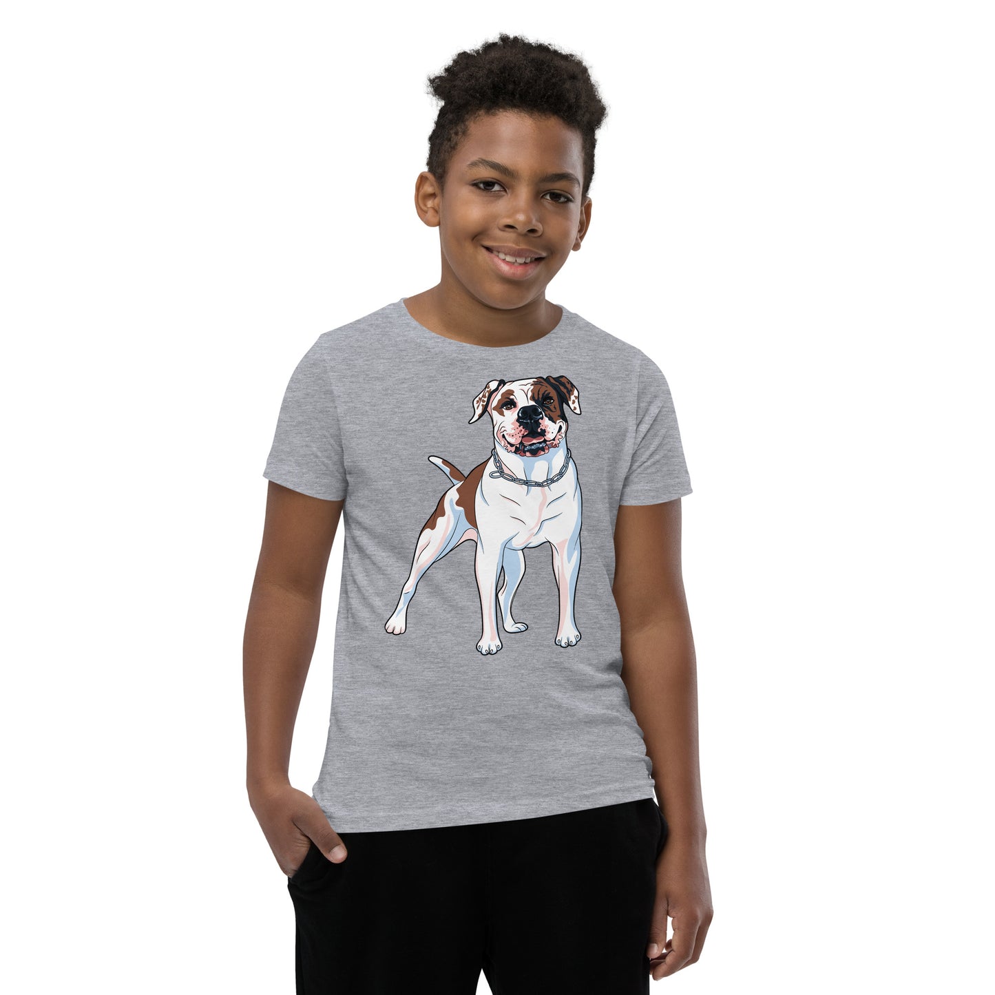 Cool American Bulldog Dog T-shirt, No. 0117