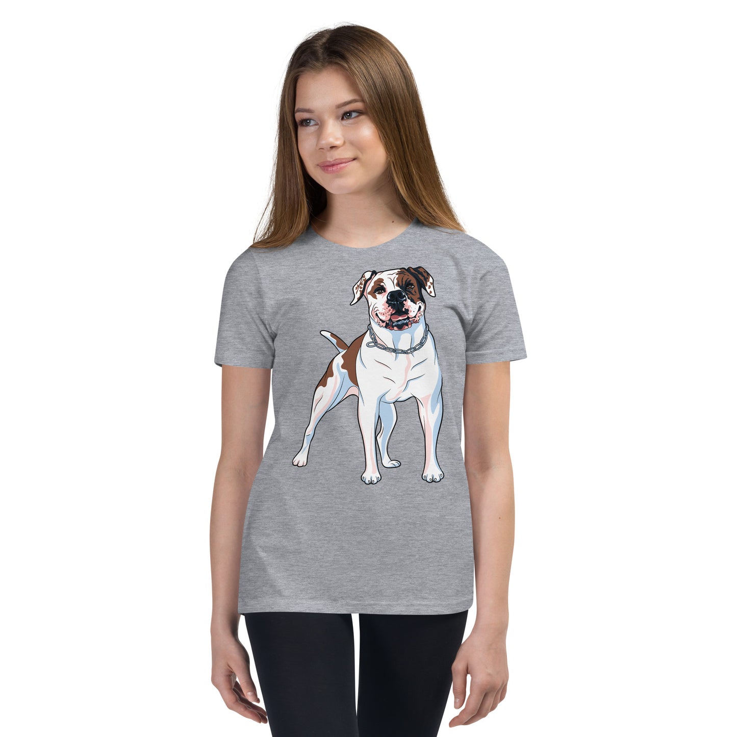 Cool American Bulldog Dog T-shirt, No. 0117