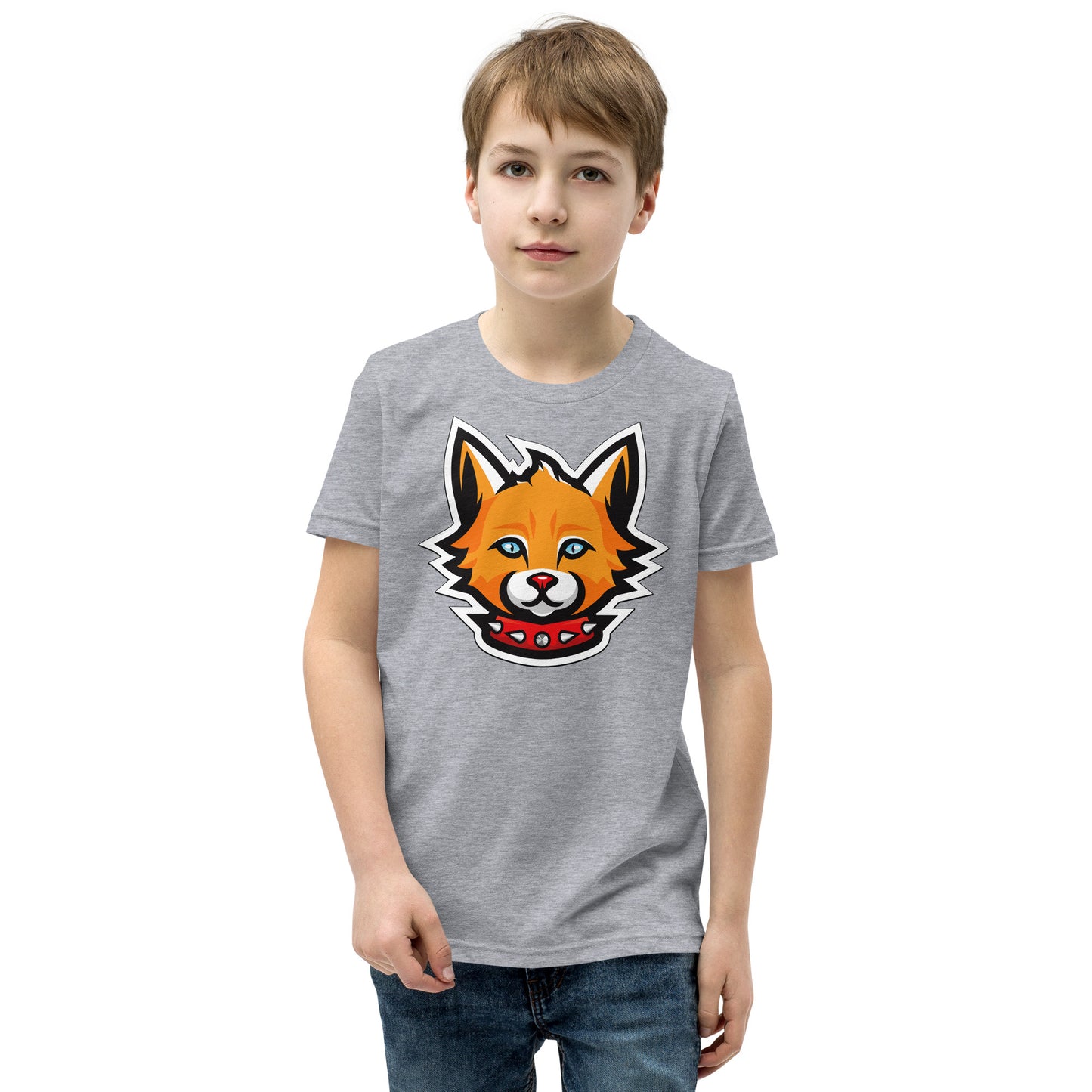 Cool Cat Face T-shirt, No. 0119