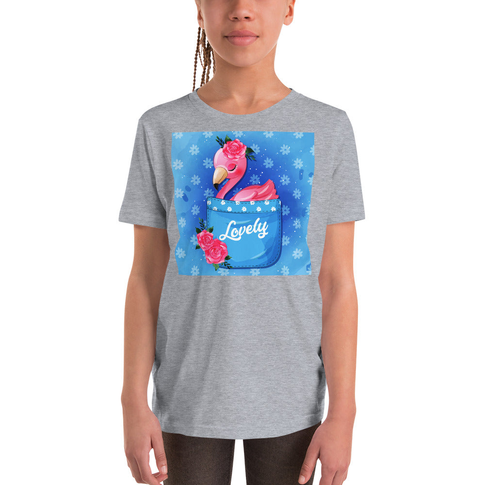 Flamingo Inside Pocket T-shirt, No. 0394