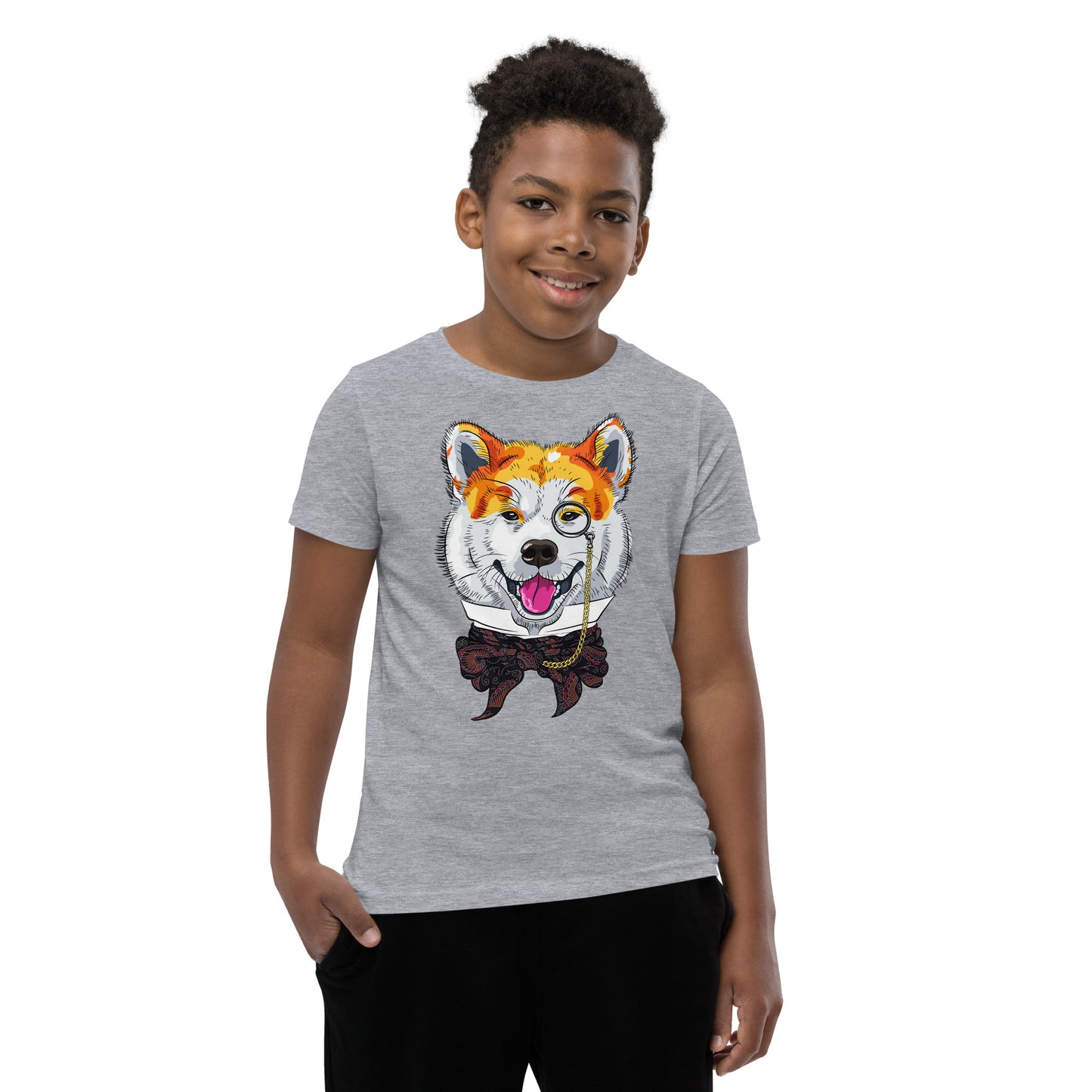 Cute Elegant Dog T-shirt, No. 0196